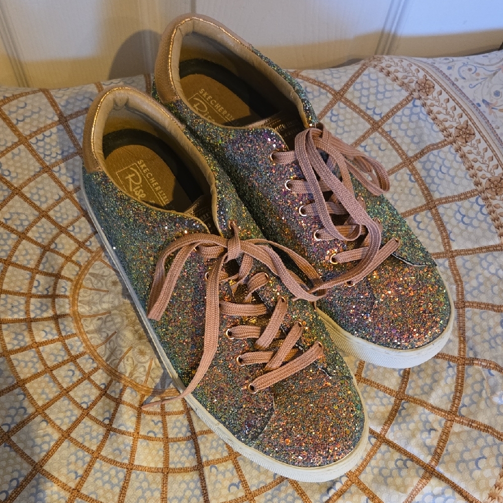 Skechers Glittery Multicolor Sneakers